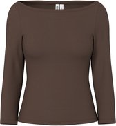 Pieces top met 3/4-mouwen PCPHOEBE BOOTHALS