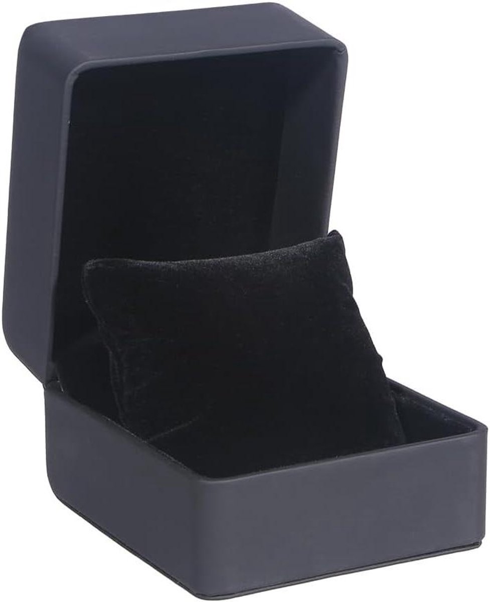 Allecto plus - Reis-horlogeetui voor sieradenopslag en -organisatie - Halsketting, ringen, armbanden, horloges - Carbonarius