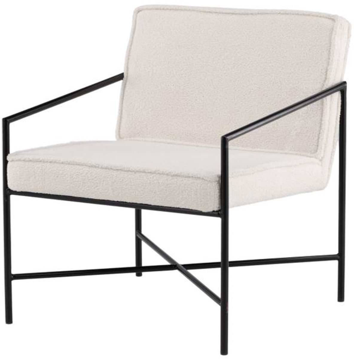 Svea - Nara fauteuil - teddy - off white