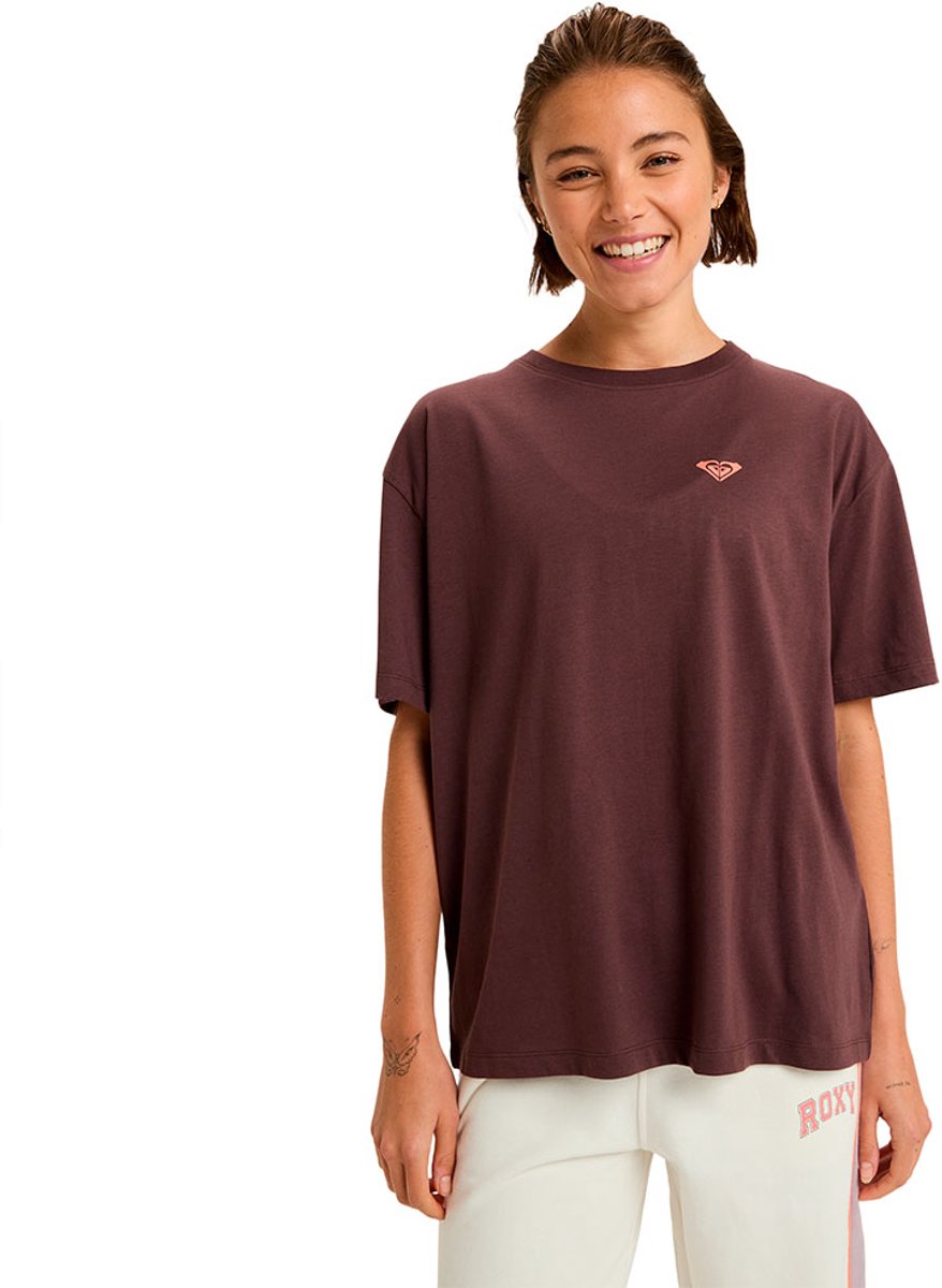 Roxy Essential Energy Timeless T-shirt Met Korte Mouwen S Vrouw Huckleberry