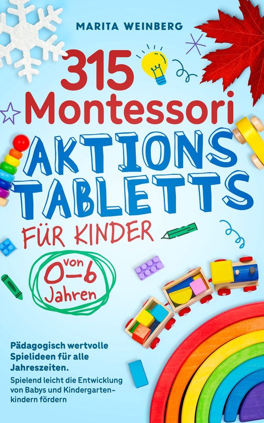 315 Montessori Aktionstabletts für Kinder von 0-6 Jahren - cover