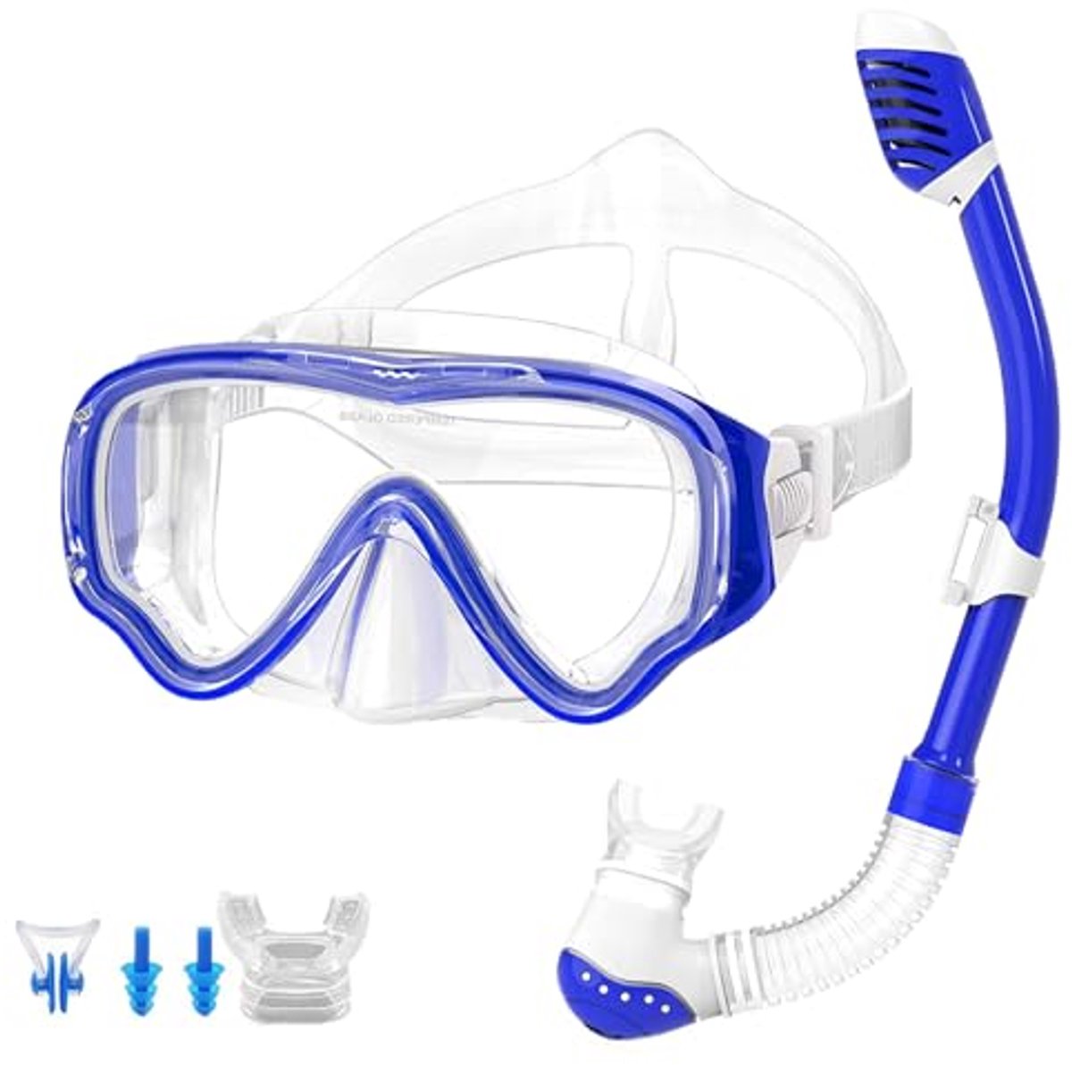 Snorkelset voor kinderen van 4-12 jaar - Duikmasker en snorkel voor onderwateravonturen