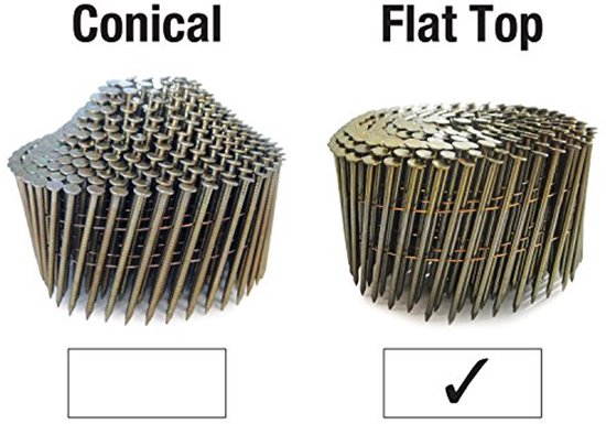 Tacwise 0301 type 16G / 64 mm verzinkte nagels, verpakking van 2500