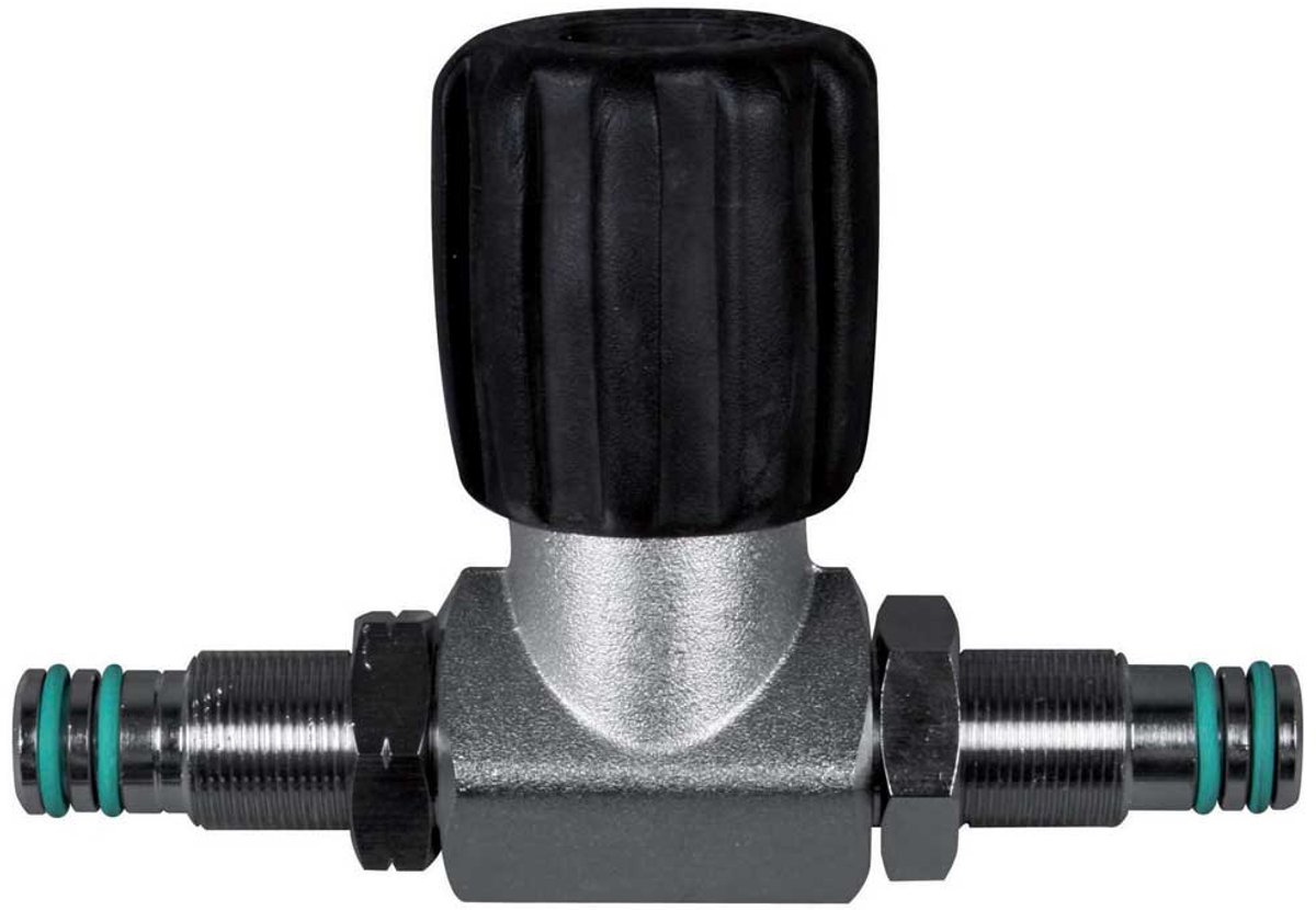 Oms Isolation Manifold Up To 5/7/ 8.5l 300 Bar Klep Zwart,Zilver