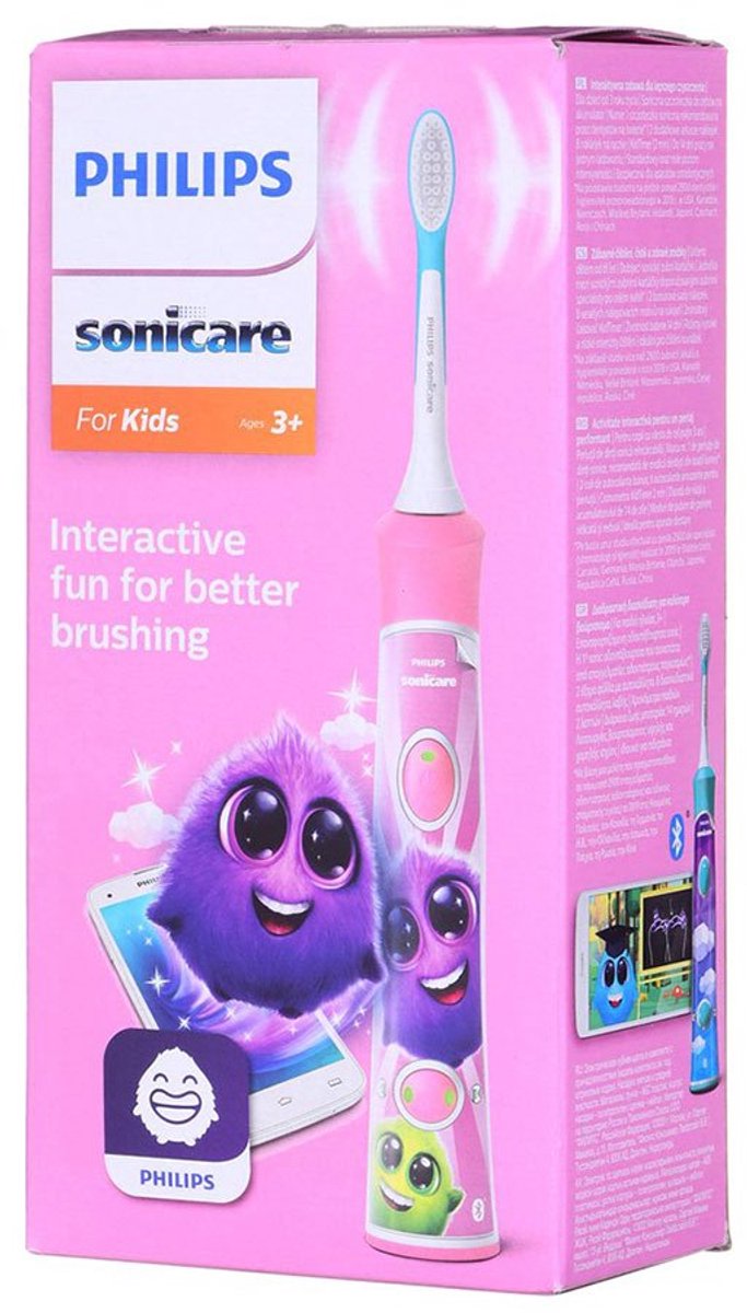 Philips Sonicare For Kids - Elektrische tandenborstel voor kinderen - Roze - Met App - HX6352/42 — afbeelding 6