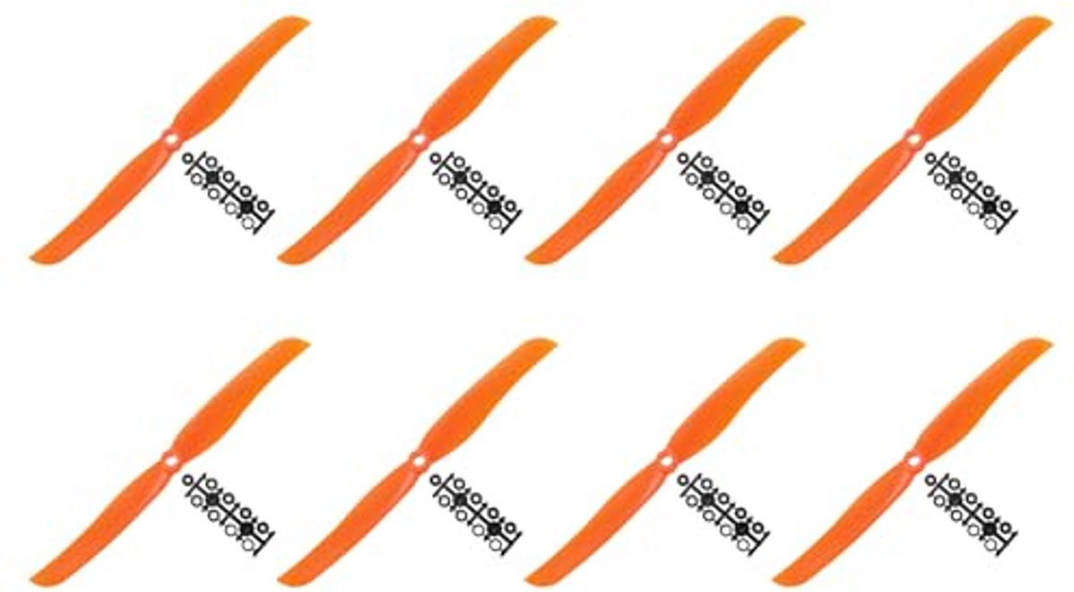 Propellers 8x4 Vleugel Vervanging Accessoires voor Vliegtuig RC Vliegtuig - 8 Stuk