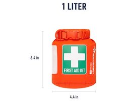 Lichtgewicht Waterdichte EHBO-Droogzak 1L - Robuuste Outdoor Bescherming