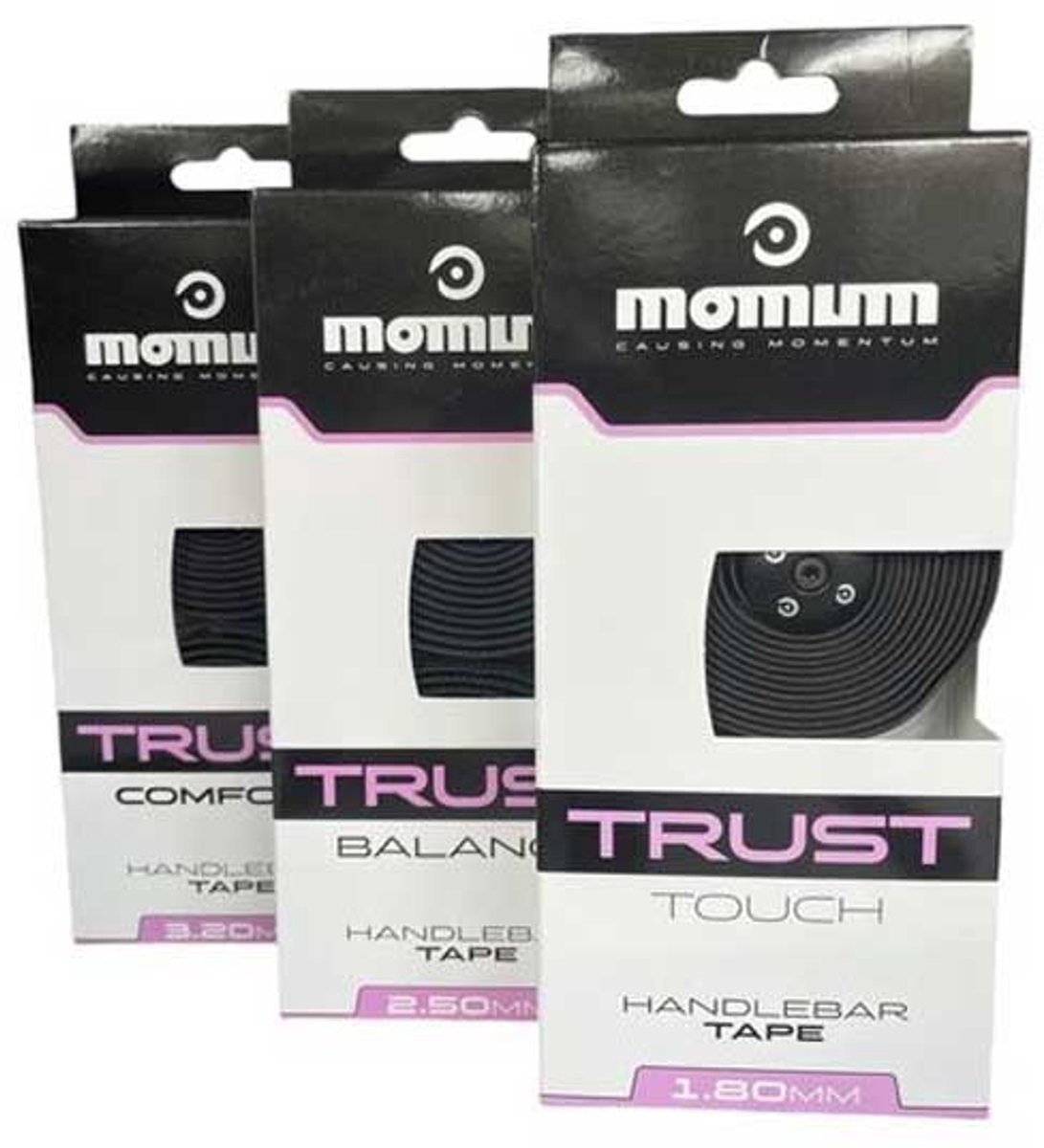 Momum Trust Comfort Stuurlint 3.2 Mm Zwart 2150 mm