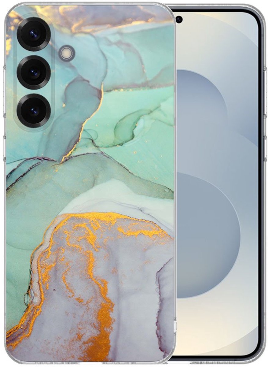 TPU Hoesje Samsung Galaxy S25 Plus - Watercolor Mix Backcover