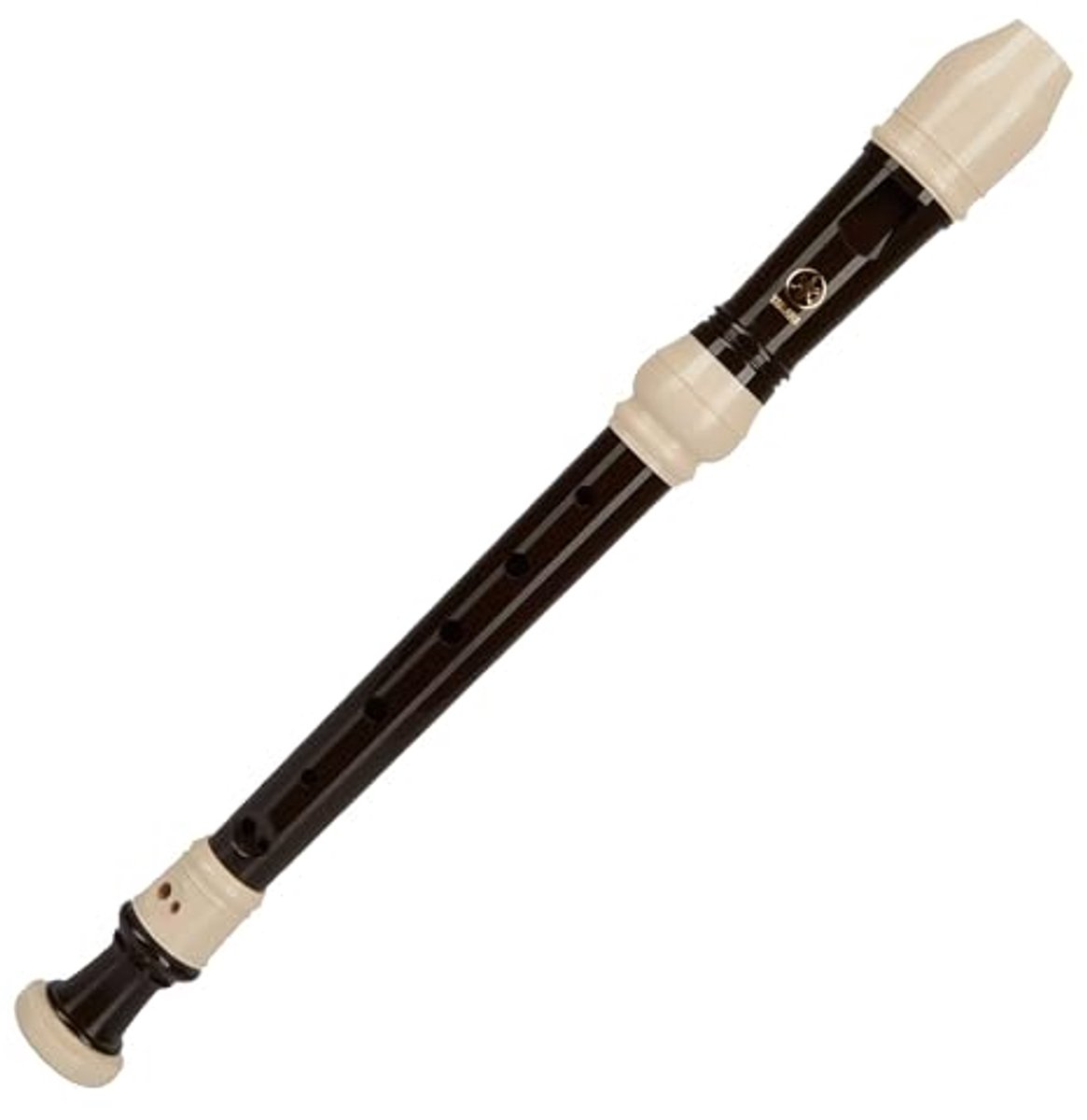 Sopraan Blokfluit met Duitse Grip - Bruin