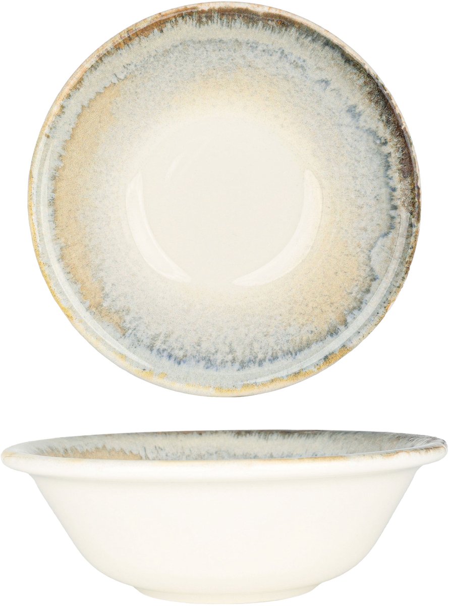 Bonna Kommetje - Knidos - Porselein - 16 cm (400cc) - set van 6