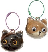 QGYDYH Opbergfles voor kattenhaar, transparante kattenhaar opbergdoos