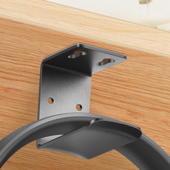 Universeel Hoofdtelefoon Hanger Pc Monitor Desk Headset Stand Houder Haak Wit