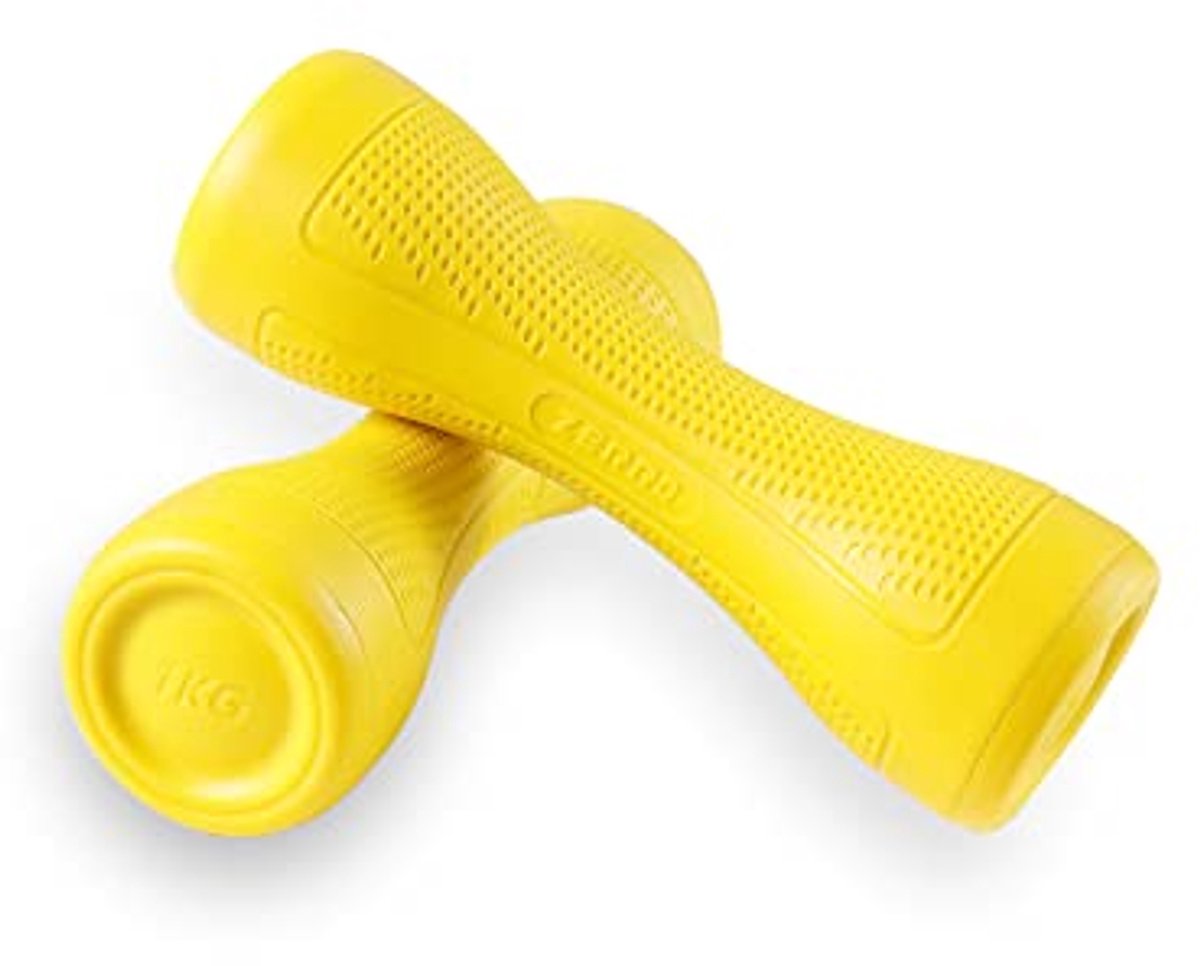 Dumbbell Set 1kg, 1.5kg, 2kg - Waterdichte en Antislip Fitness Halters voor Thuis