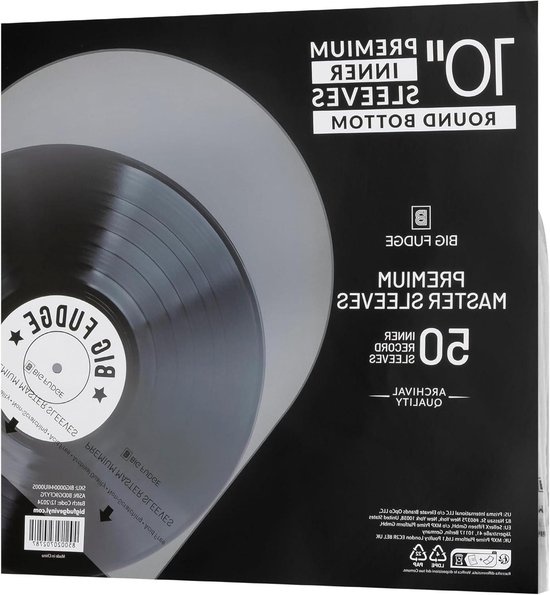 Brenzoos Vinyl LP Beschermhoezen Set Met Ronde Onderkant brenzoos-vinyl-lp-beschermhoezen-set-met-ronde-onderkant