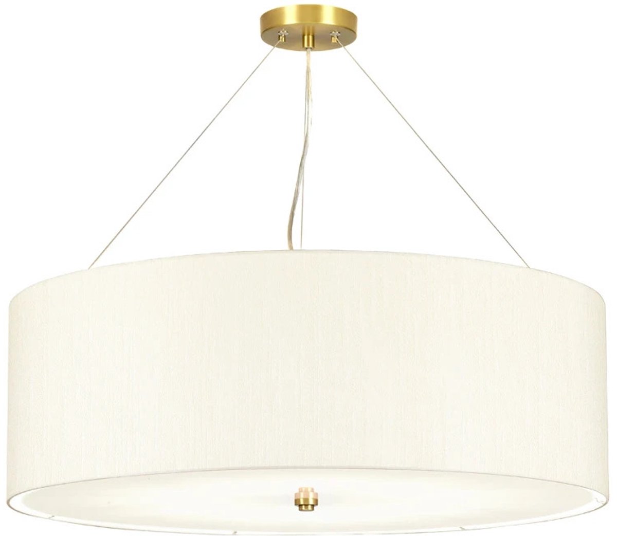Bohemian Hanglamp - Steady Lighting - Metaal - Bohemian - E27 - L: 86.4cm - Voor Binnen - Woonkamer - Eetkamer - Brons