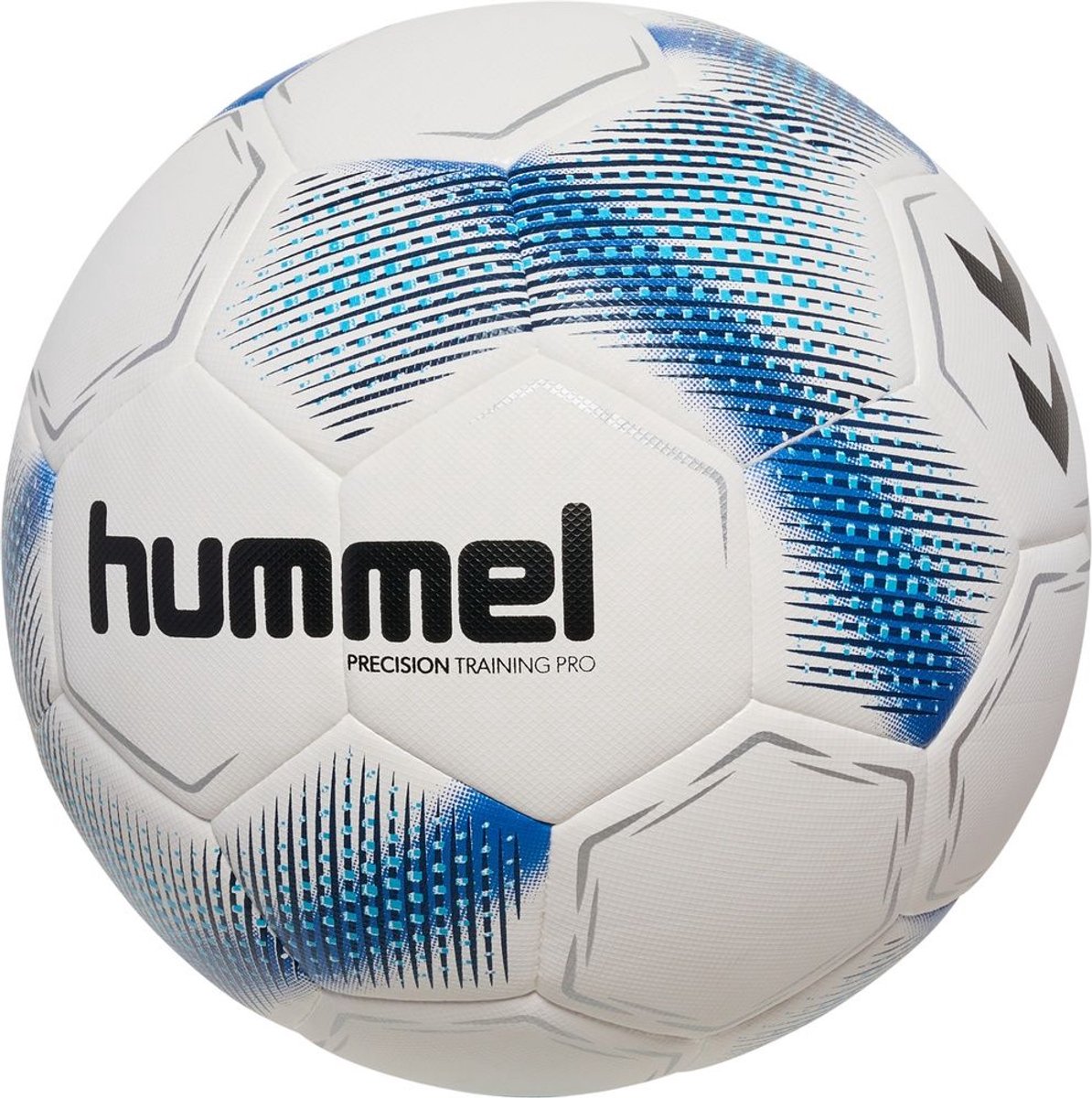 1194x1200.jpg Hummel Fußbälle Hmlprecision Training Pro White/Blue/Dark Blue-5 - Afbeelding 1