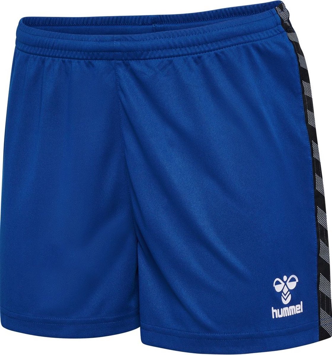 Hummel Damen Shorts Hmlauthentic Pl Shorts Woman True Blue-XXL
