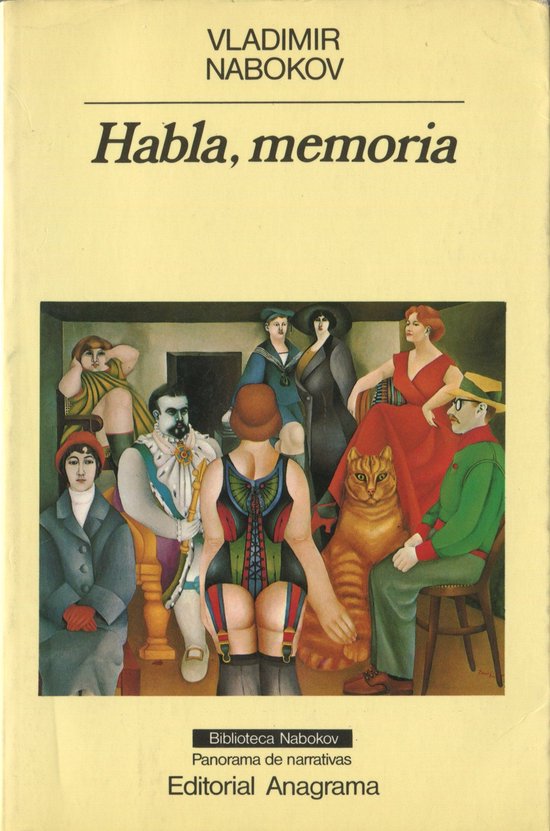 Habla, memoria - cover
