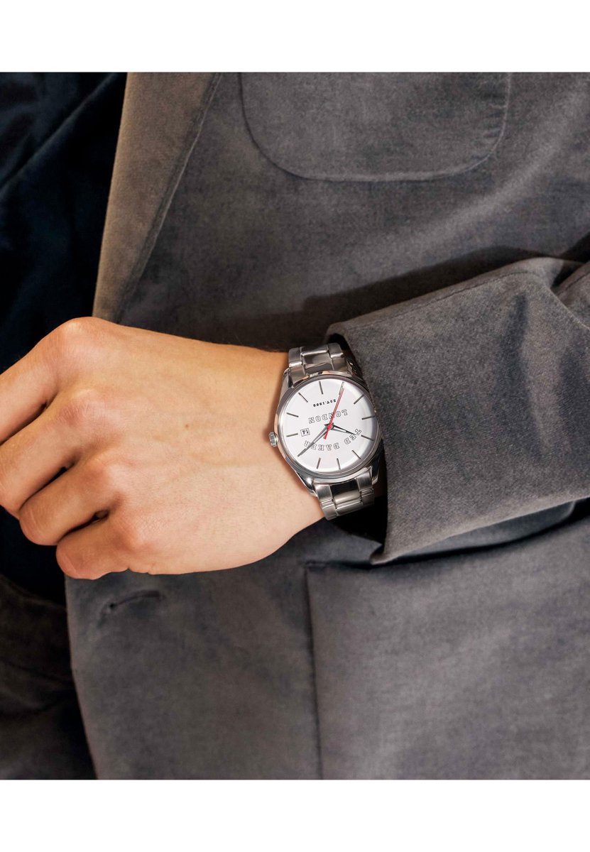 Ted Baker Tb Urban Kwarts Analoog Horloge Zilverkleur Case: 100% Stainless Steel| Bracelet: 100% Stainless Steel 40 mm BKPLTF210W0