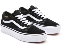 Vans Ua Old Skool Platform Sneakers Unisex - Black/White