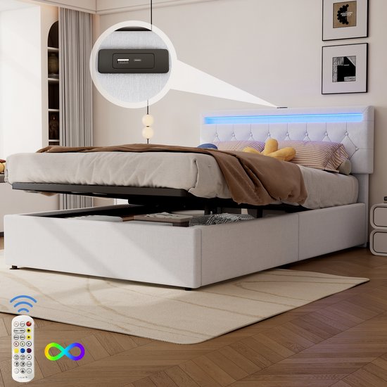 Digitale Wandklok met Groot Scherm Elektronische Wandklok Multifunctionele Alarmfunctie Lichtgevend voor Woonkamer (Twee kleuren blauw licht