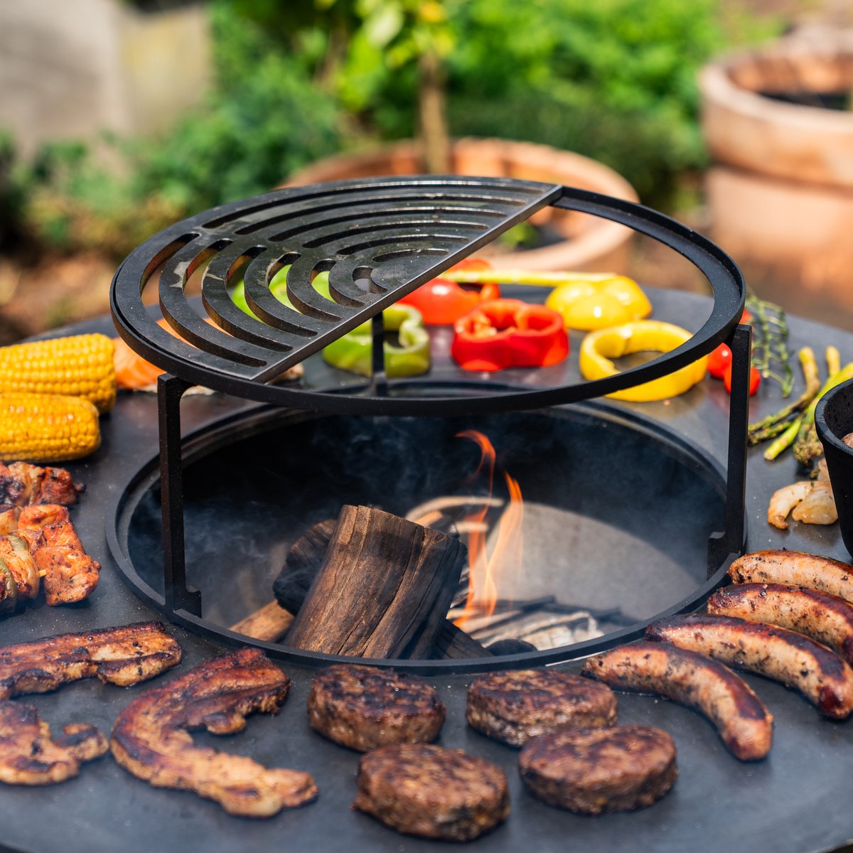 RJRoyal Living Plancha Half Grillrooster 36,5x18cm - BBQ Accessoire