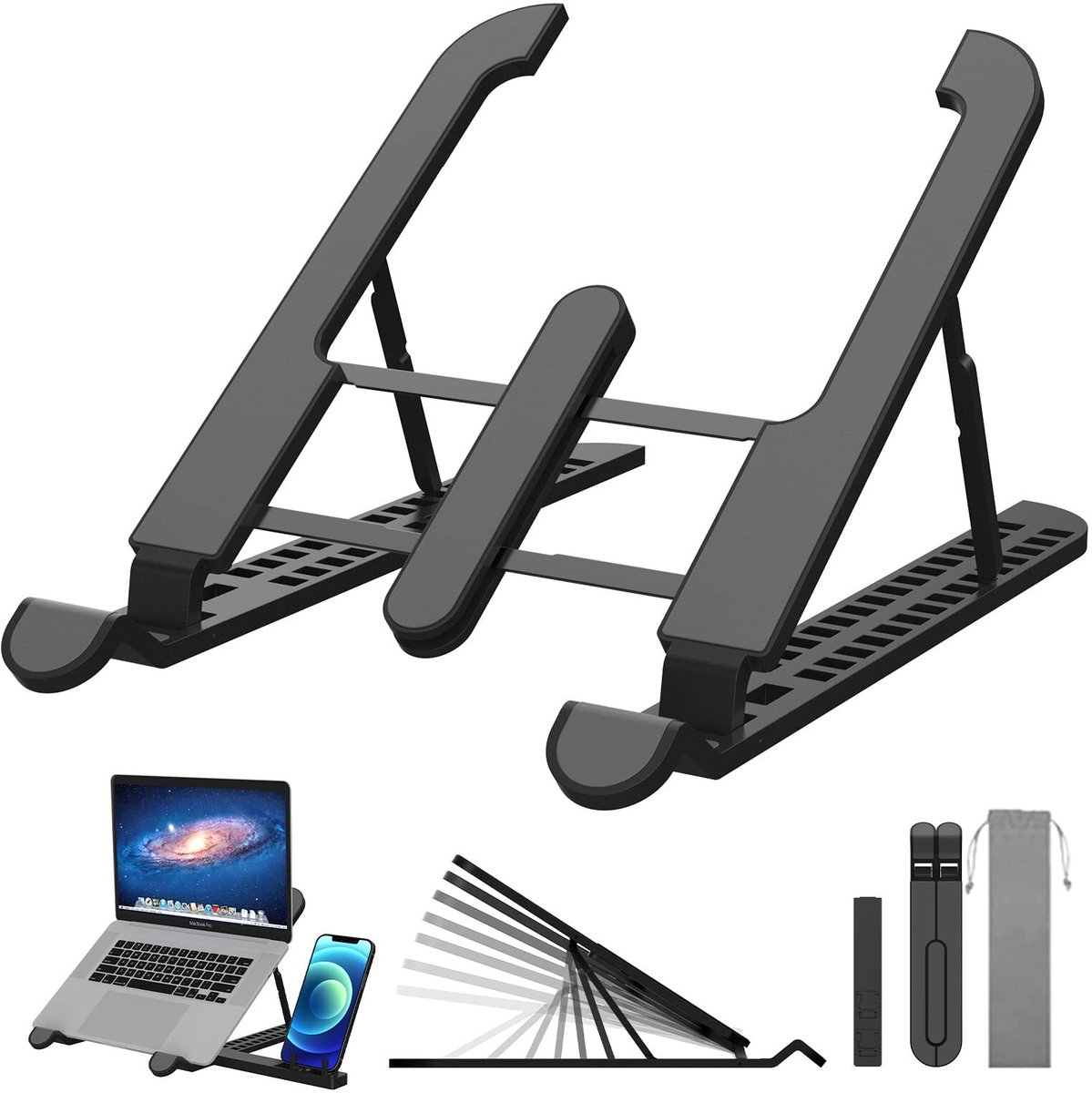 Verstelbare laptopstandaard