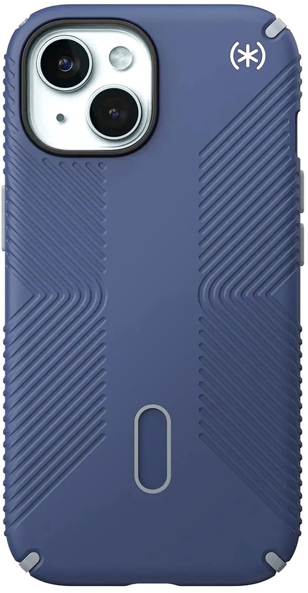 Speck, Estuche Presidio2 Grip Click-Lock para Geschikt voor Apple iPhone 15 Plus/14 Plus, Nachtblauw
