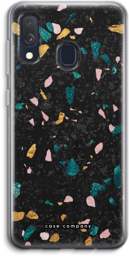 Case Company® - Coque Samsung Galaxy A40 - Terrazzo N°10 - Coque Souple pour Téléphone - Protection Tous Côtés et Bord d'Ecran