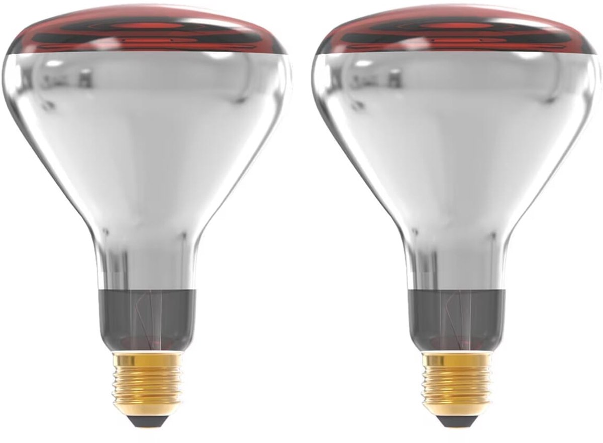 Technik E27 Infraroodlamp Dimbaar 250W - Half Infrarood Lamp R125 - 2 stuks