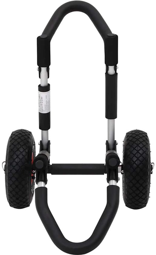 vidaXL-Chariot de kayak-Pliable-45-kg-Aluminium