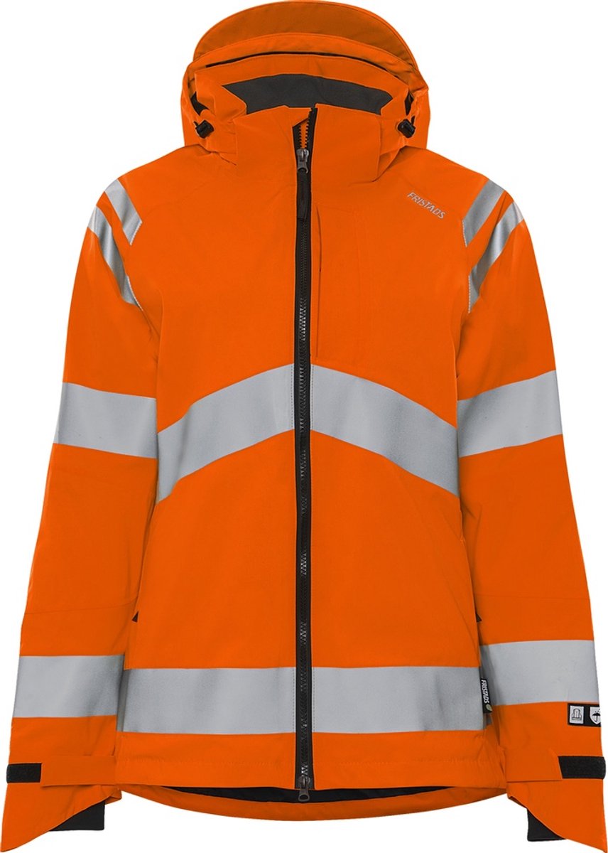 Fristads Hogezichtbaarheids dames shelljack klasse 3 4681 GLPS Hi-Vis Oranje