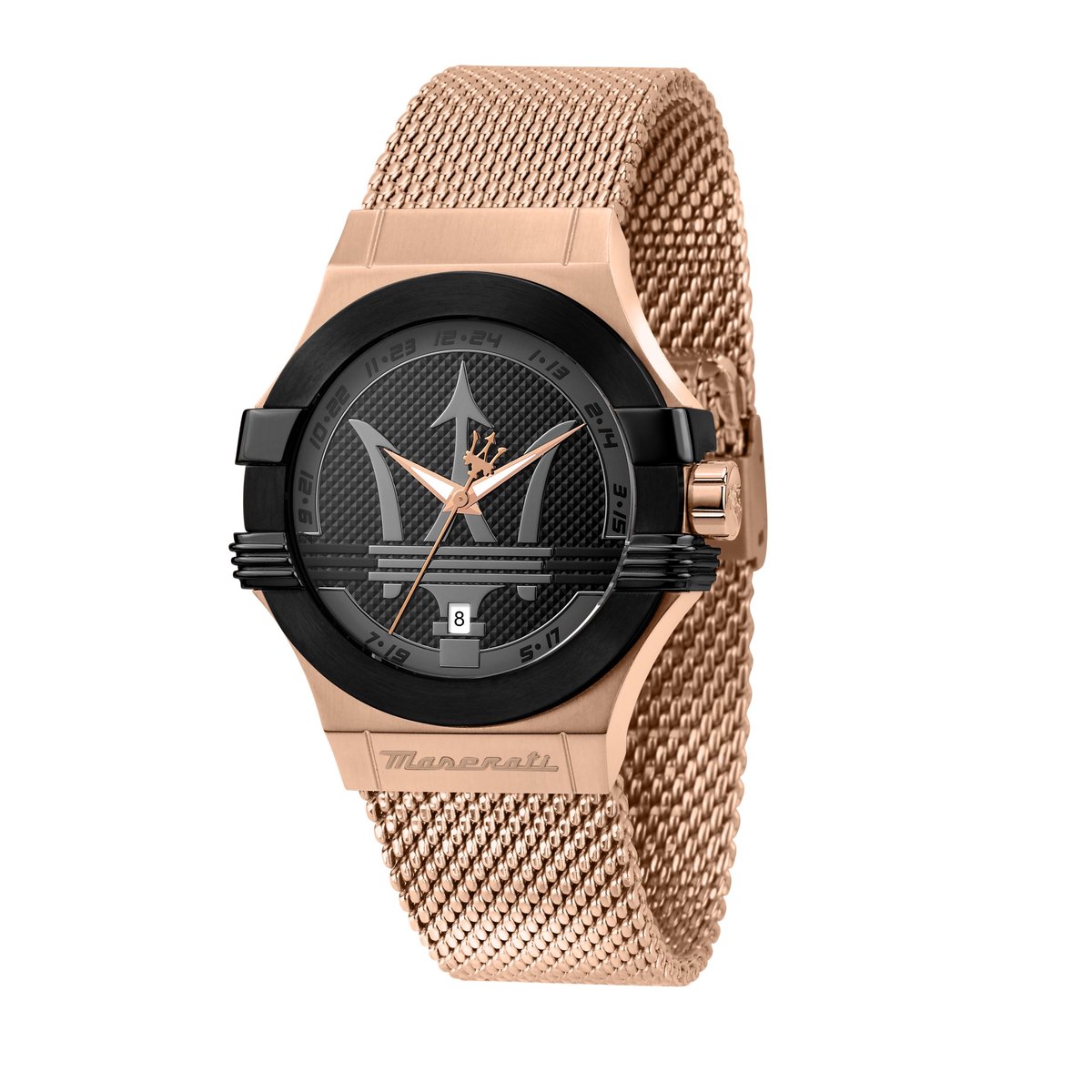 Maserati - Heren Horloge Potenza R8853108009 - Rosekleurig