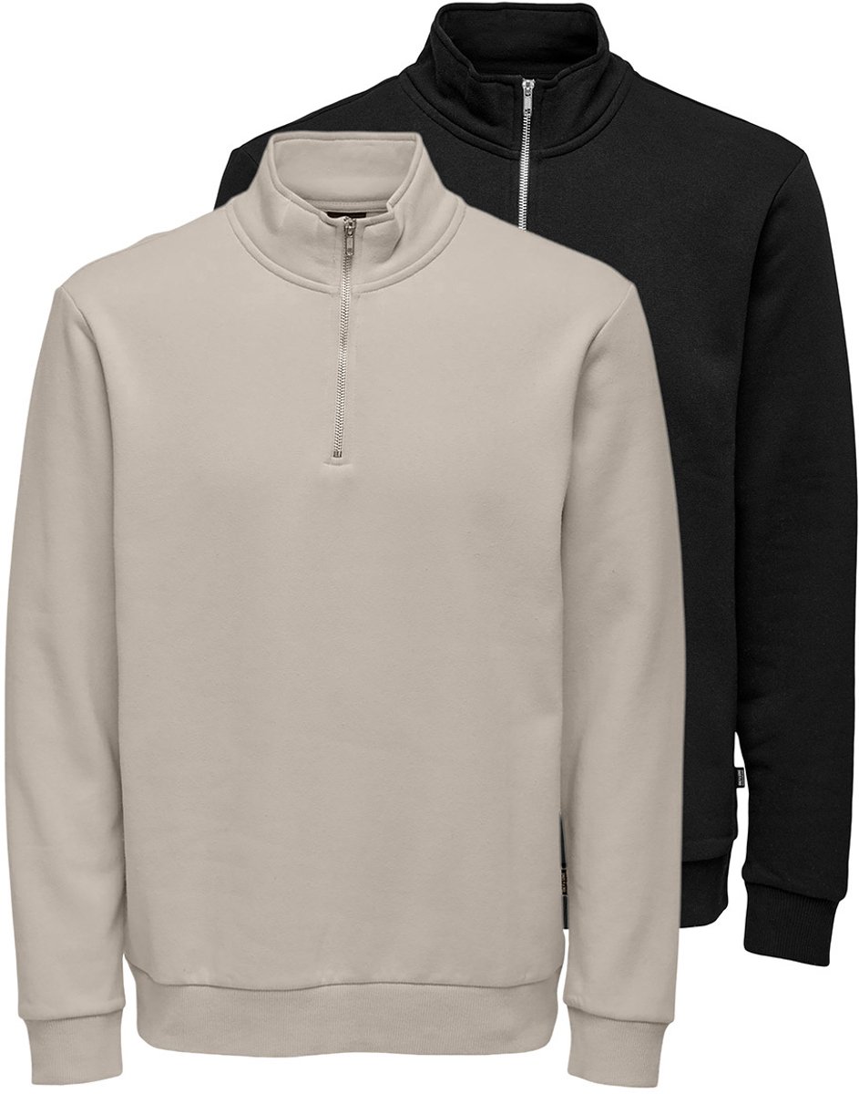 Only & Sons Heren sweattroyer 2 pack Ceres