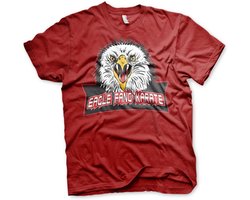 Cobra Kai Eagle Fang Karate T-shirt Tango-Red