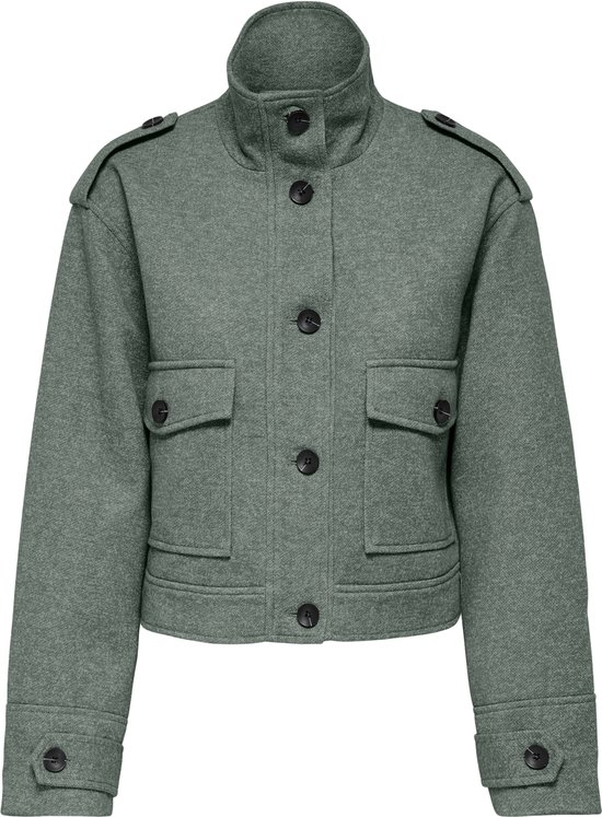 Only Jas Onlsedona Light Collar Jacket Otw C 15349195 Balsam Green/melange Dames Maat - L