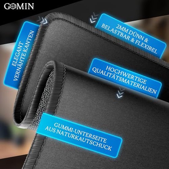 XXL Gaming Muismat - Antislip Bureauonderlegger voor PC en Laptop - 900 x 400 mm — afbeelding 3