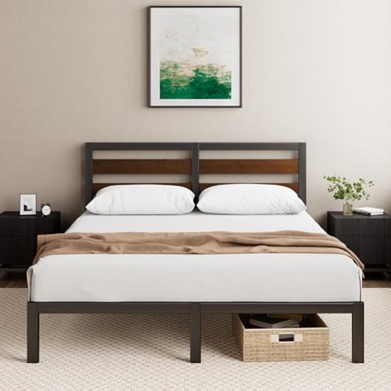 QMTXBYJ Gestoffeerd bed, 160 x 200 cm, led-tweepersoonsbed met opbergruimte en lattenbodem, PU-hoofdeinde met opbergvak en USB-oplaadfunctie, hydraulisch opbergbed, jeugdbed, rugleuning, bedframe (B
