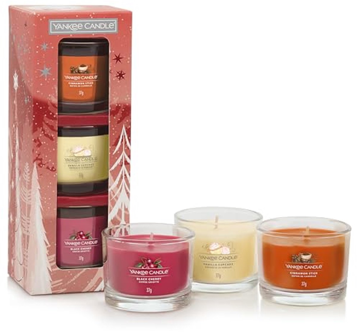 Geurende Votiefkaarsen Giftset met 3 Stuks uit de Bright Lights Collectie