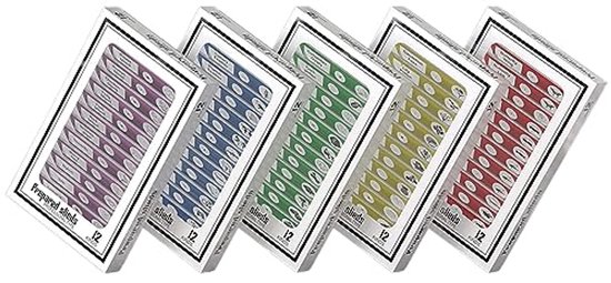 HUAREW 30 glazen voor microscoop, monsters voor professionele biologie planten, insecten, cellen, menselijke stoffen voor kinderen, studenten en school thuis
