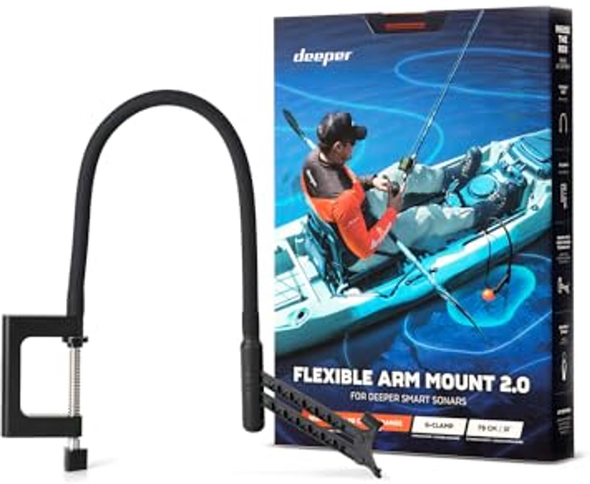 Flexibele Montagearm voor Bootvissen, Kajakken en Trollen