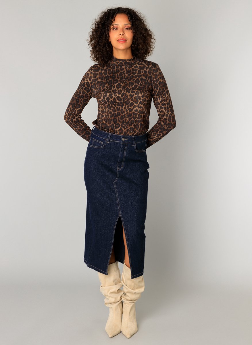 YEST Celine Bottoms - Denim Dark Rinse - maat 48