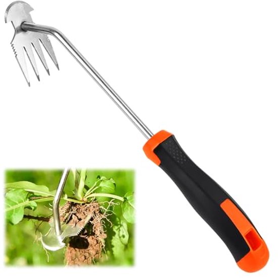 Garlavie Draadborstel Strimmer 10'' - Hoogwaardige Onkruidsteker Voor Mos En Onkruid
