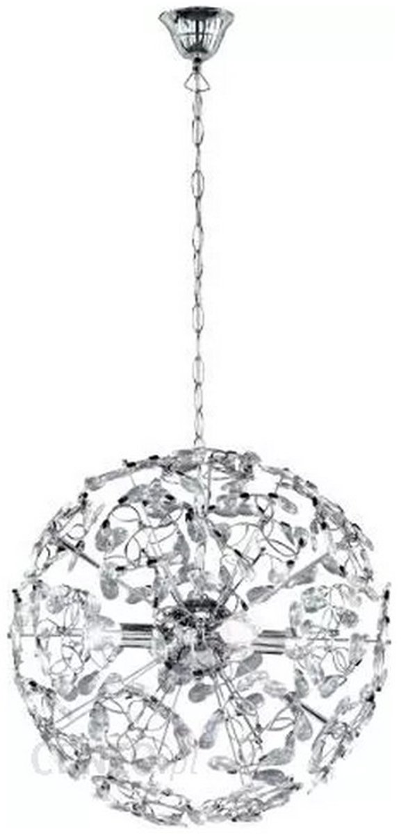 AMENARO Hanglamp Bol 45cm Kristal Acryl Chroom