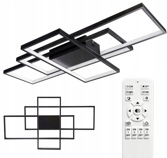 TZSMUM Moderne led-plafondlamp met afstandsbediening
