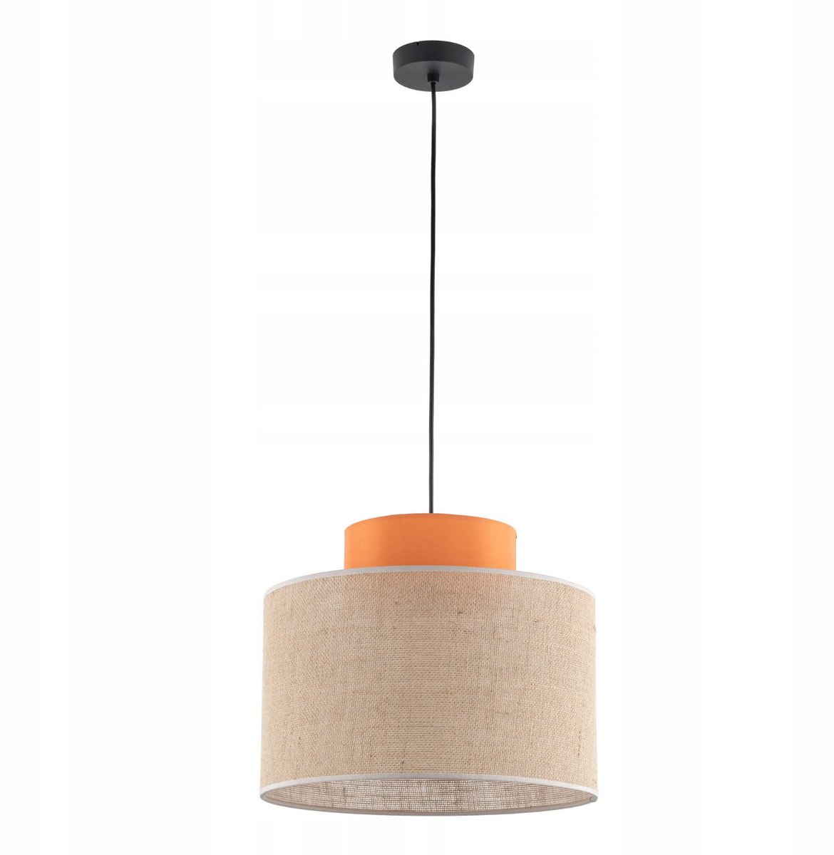 DUO JUTA ORANJE hanglamp E27 38cm - Stijlvol & Modern