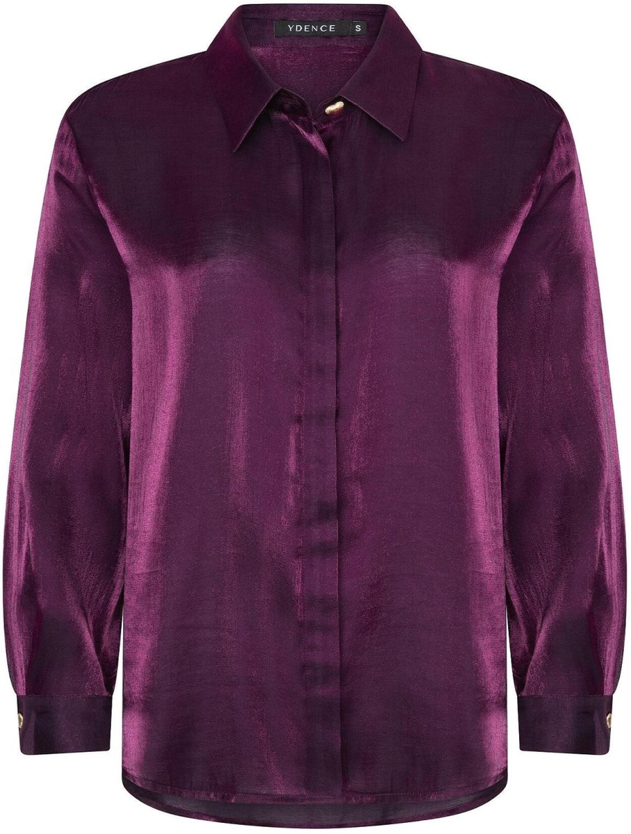 Ydence Blouse Lindsey Dames - Jurken - Paars - Maat M
