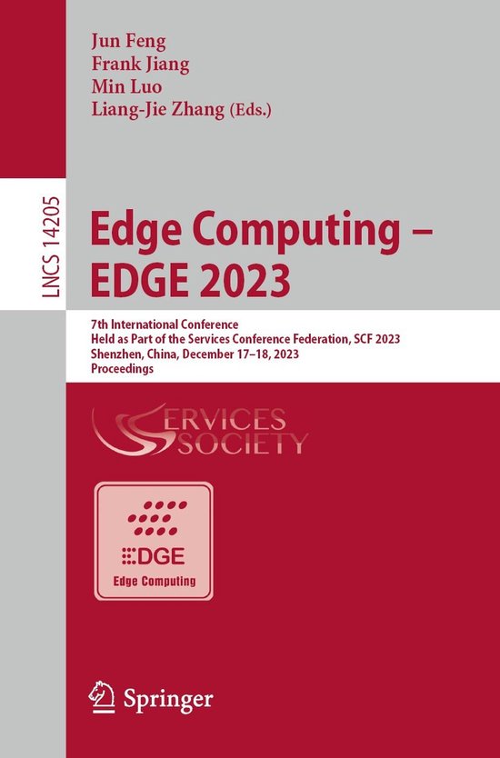Springer Nature Proceedings Computer Science - Edge Computin ... - cover