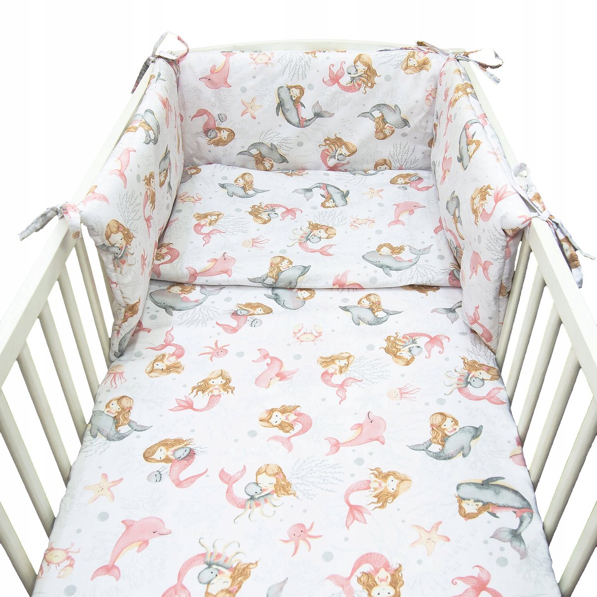 Kerstin Kinderledikant beddengoedset 120x90 cm met bumper